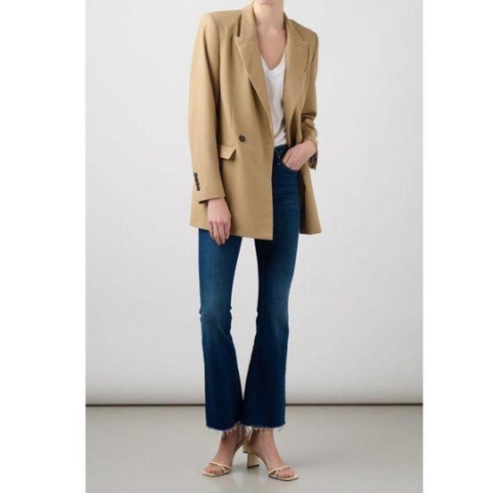 IRO Myvi Blazer in Light Khaki - Picture 6 of 16